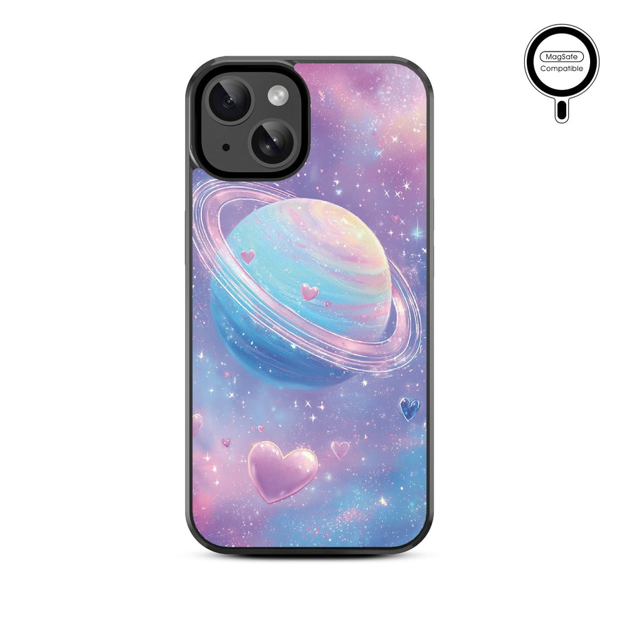 MyBat Design Lab Series MagSafe Case for Apple iPhone 17e / 16e / 14 / 13 - Planetary Love