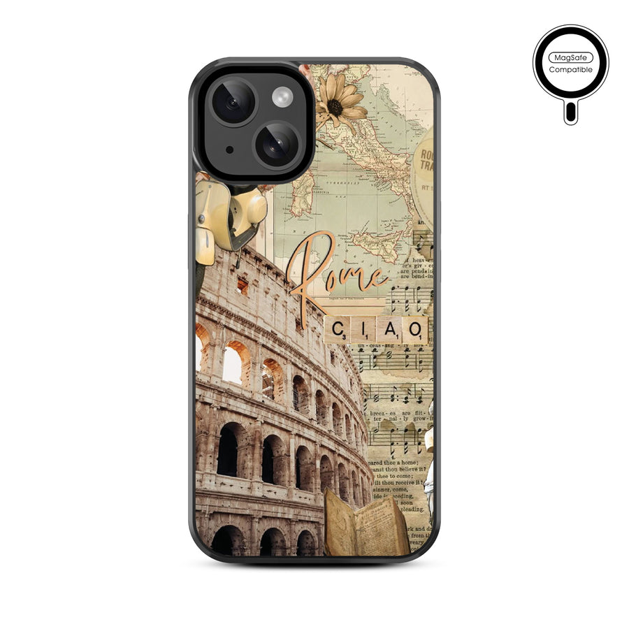 MyBat Design Lab Series MagSafe Case for Apple iPhone 17e / 16e / 14 / 13 - Rome - MIP13CSLESMSM389-3.jpg