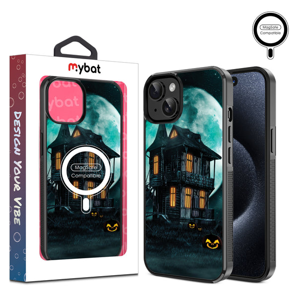 MyBat Design Lab Series MagSafe Case for Apple iPhone 17e / 16e / 14 / 13 - Haunted Mansion - MIP13CSLESMSM396-1.jpg