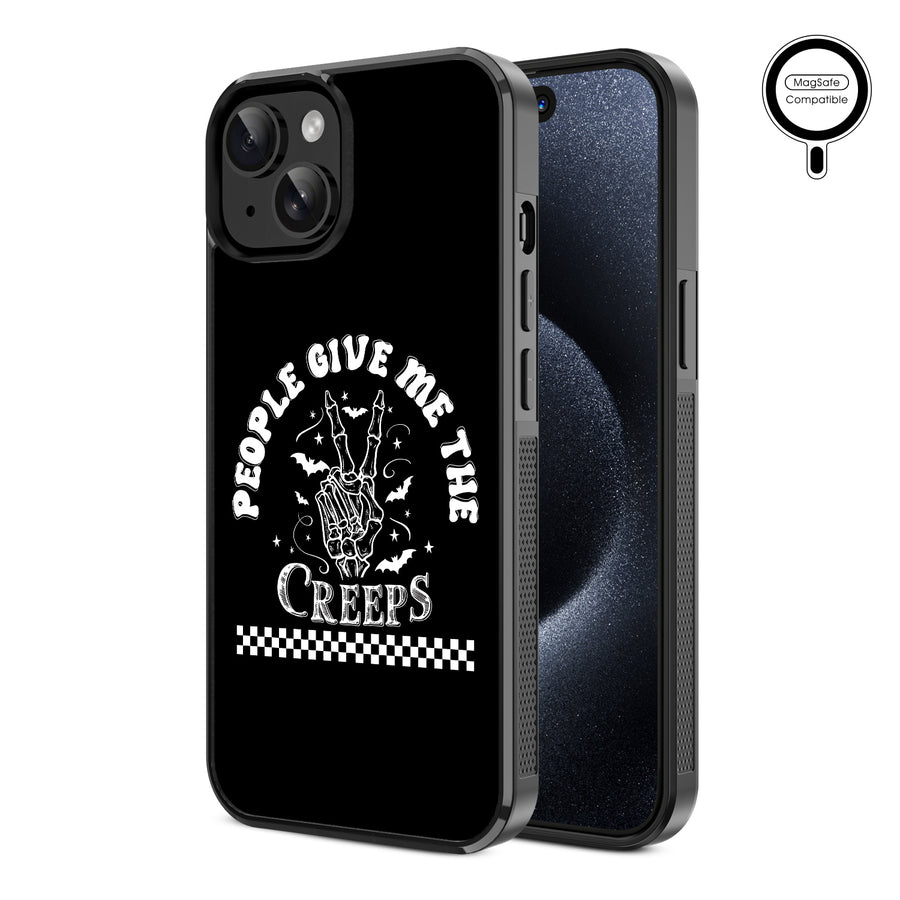 MyBat Design Lab Series MagSafe Case for Apple iPhone 17e / 16e / 14 / 13 - The Creeps - MIP13CSLESMSM398-2.jpg
