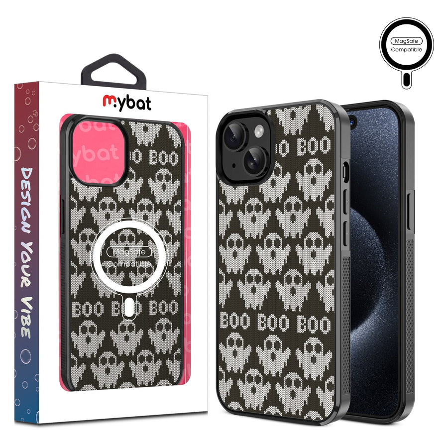 MyBat Design Lab Series MagSafe Case for Apple iPhone 17e / 16e / 14 / 13 - Boo Who
