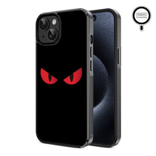 MyBat Design Lab Series MagSafe Case for Apple iPhone 17e / 16e / 14 / 13 - Red Eyes - MIP13CSLESMSM400-2.jpg