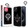 MyBat Design Lab Series MagSafe Case for Apple iPhone 17e / 16e / 14 / 13 - Witch’s Cat