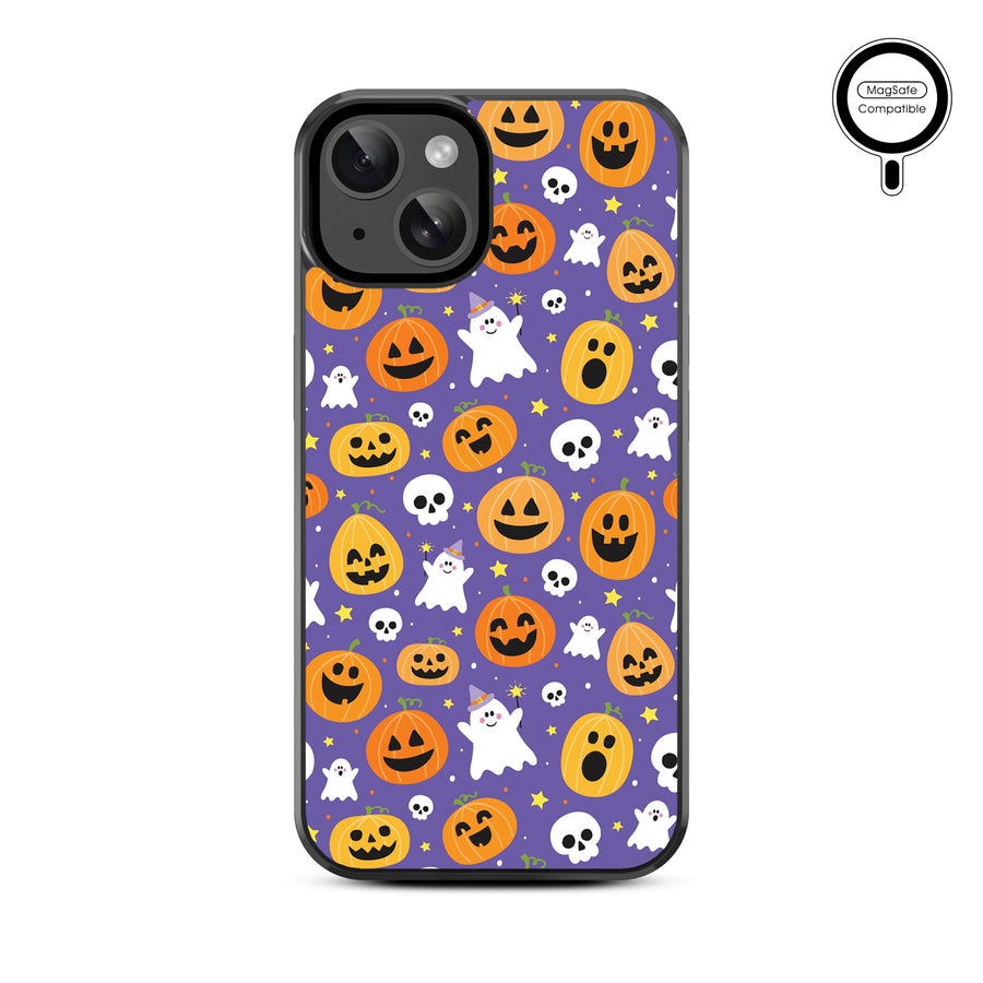 MyBat Design Lab Series MagSafe Case for Apple iPhone 17e / 16e / 14 / 13 - Pumpkin Party - MIP13CSLESMSM404-3.jpg