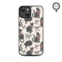 MyBat Design Lab Series MagSafe Case for Apple iPhone 17e / 16e / 14 / 13 - Coquette Cat