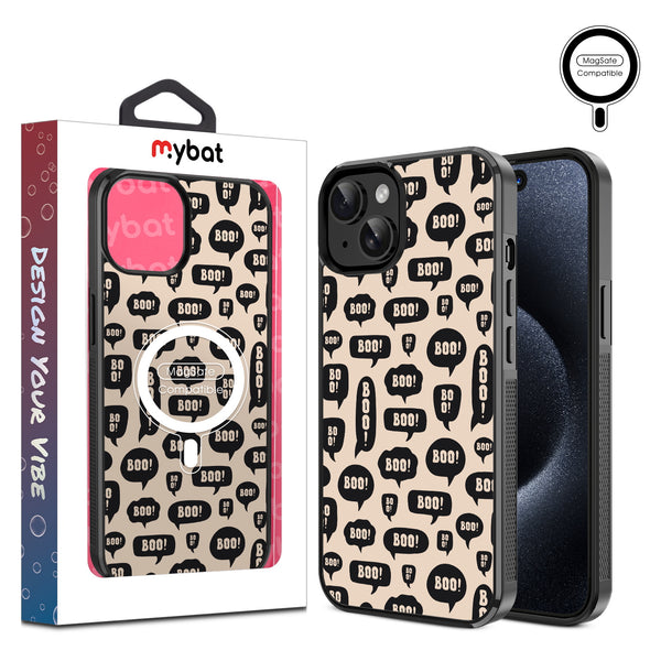 MyBat Design Lab Series MagSafe Case for Apple iPhone 17e / 16e / 14 / 13 - Text Me Boo - MIP13CSLESMSM414-1.jpg