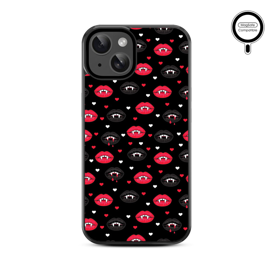 MyBat Design Lab Series MagSafe Case for Apple iPhone 17e / 16e / 14 / 13 - Bite Me - MIP13CSLESMSM417-3.jpg