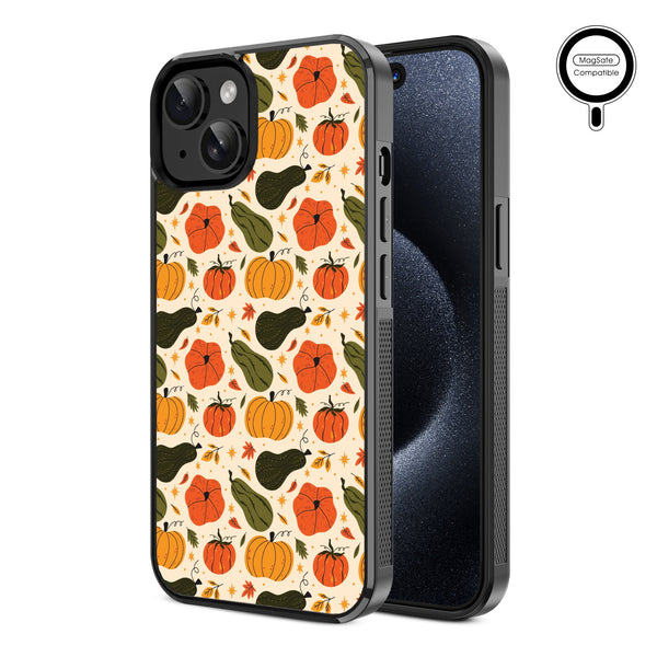 MyBat Design Lab Series MagSafe Case for Apple iPhone 17e / 16e / 14 / 13 - Harvest Gourds - MIP13CSLESMSM430-2.jpg