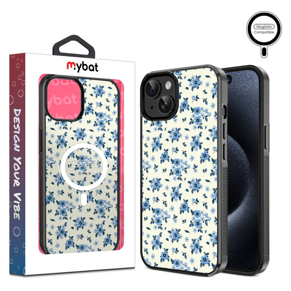 MyBat Design Lab Series MagSafe Case for Apple iPhone 17e / 16e / 14 / 13 - Porcelain Petals - MIP13CSLESMSM437-1.jpg