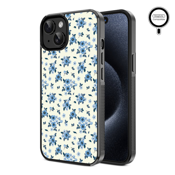 MyBat Design Lab Series MagSafe Case for Apple iPhone 17e / 16e / 14 / 13 - Porcelain Petals - MIP13CSLESMSM437-2.jpg