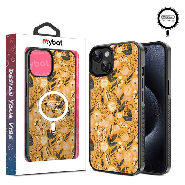 MyBat Design Lab Series MagSafe Case for Apple iPhone 17e / 16e / 14 / 13 - Floral Stitch - MIP13CSLESMSM439-1.jpg