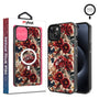MyBat Design Lab Series MagSafe Case for Apple iPhone 17e / 16e / 14 / 13 - Rust & Bloom - MIP13CSLESMSM449-1.jpg