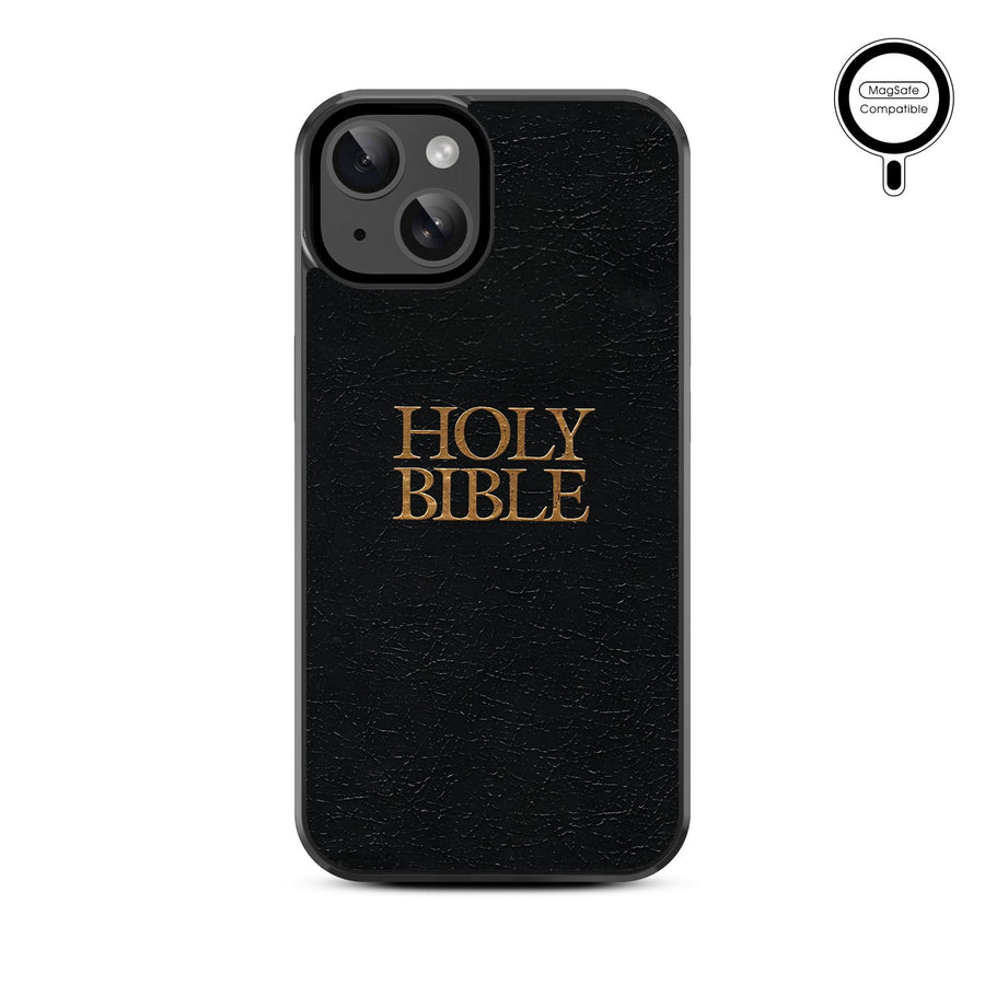 MyBat Design Lab Series MagSafe Case for Apple iPhone 17e / 16e / 14 / 13 - Holy Bible