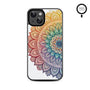 MyBat Design Lab Series MagSafe Case for Apple iPhone 17e / 16e / 14 / 13 - Rainbow Mandala - MIP13CSLESMSM457-3.jpg