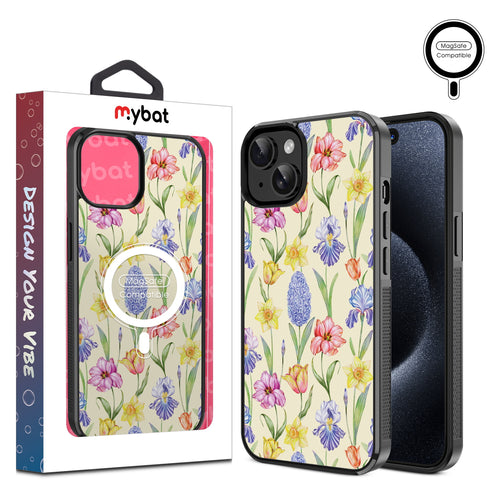 MyBat Design Lab Series MagSafe Case for Apple iPhone 17e / 16e / 14 / 13 - Spring Has Sprung - MIP13CSLESMSM467-1.jpg