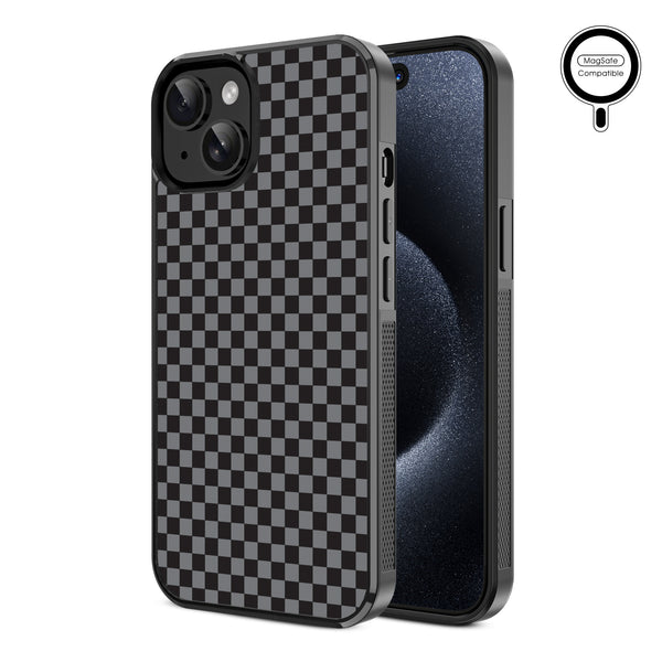 MyBat Design Lab Series MagSafe Case for Apple iPhone 17e / 16e / 14 / 13 - Tuxedo Check - MIP13CSLESMSM477-2.jpg