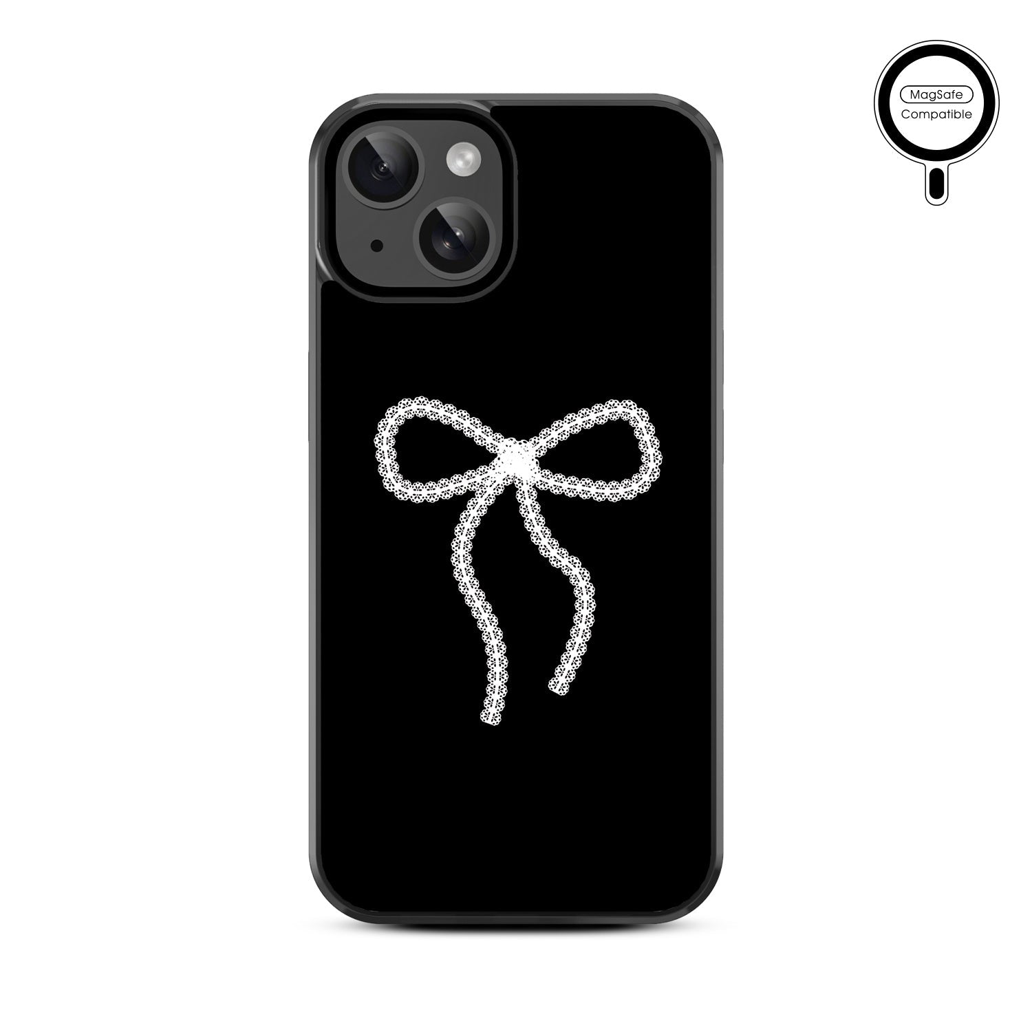 MyBat Design Lab Series MagSafe Case for Apple iPhone 17e / 16e / 14 / 13 - Classic Coquette