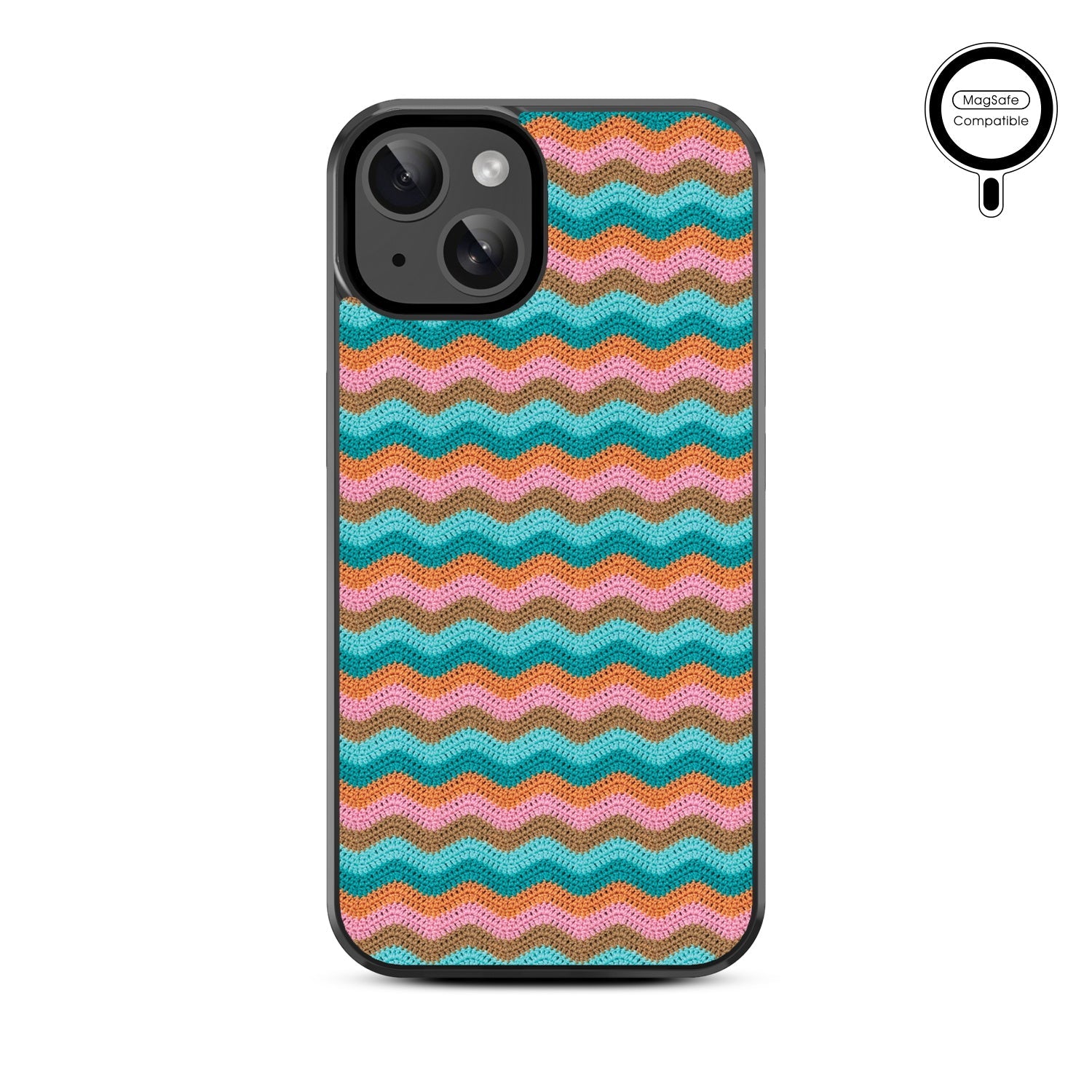 MyBat Design Lab Series MagSafe Case for Apple iPhone 17e / 16e / 14 / 13 – Heat Wave