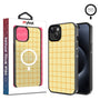 MyBat Design Lab Series MagSafe Case for Apple iPhone 17e / 16e / 14 / 13 – Butter Plaid