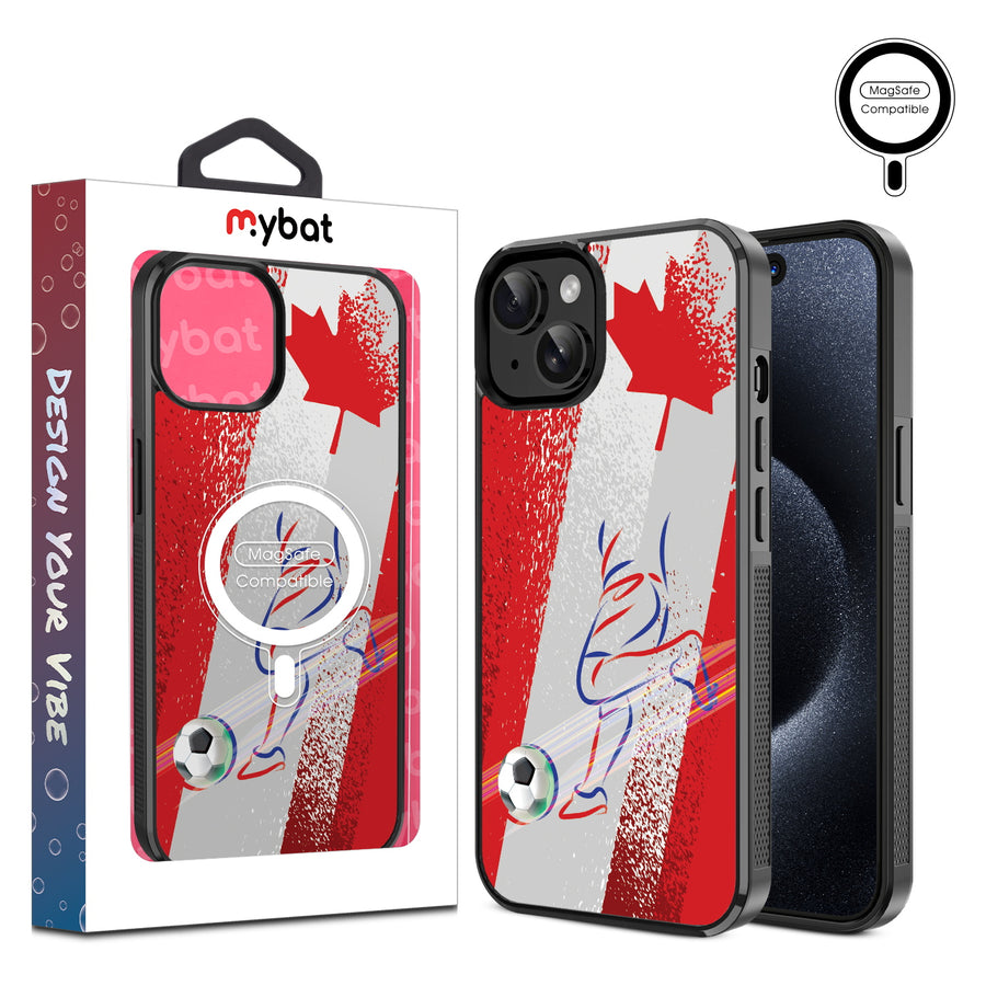 MyBat Design Lab Series MagSafe Case for Apple iPhone 17e / 16e / 14 / 13 – Canada Soccer - MIP13CSLESMSM506-1.jpg
