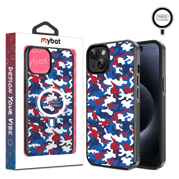 MyBat Design Lab Series MagSafe Case for Apple iPhone 17e / 16e / 14 / 13 – Patriot Camo - MIP13CSLESMSM521.JPG