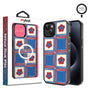 MyBat Design Lab Series MagSafe Case for Apple iPhone 17e / 16e / 14 / 13 – All American Quilt - MIP13CSLESMSM524.JPG