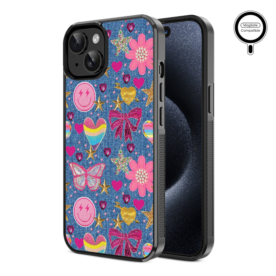 MyBat Design Lab Series MagSafe Case for Apple iPhone 17e / 16e / 14 / 13 – Denim Daze - MIP13CSLESMSM528-1.JPG