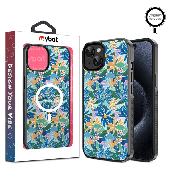 MyBat Design Lab Series MagSafe Case for Apple iPhone 17e / 16e / 14 / 13 – Exotic Bloom - MIP13CSLESMSM529.JPG