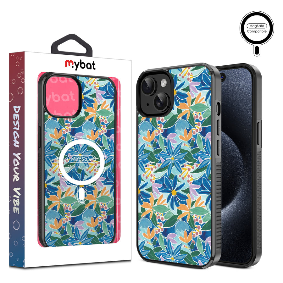 MyBat Design Lab Series MagSafe Case for Apple iPhone 17e / 16e / 14 / 13 – Exotic Bloom - MIP13CSLESMSM529.JPG