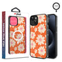 MyBat Design Lab Series MagSafe Case for Apple iPhone 17e / 16e / 14 / 13 – Sunset Hibiscus - MIP13CSLESMSM531.JPG