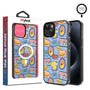 MyBat Design Lab Series MagSafe Case for Apple iPhone 17e / 16e / 14 / 13 – Summer Stamps - MIP13CSLESMSM537.JPG