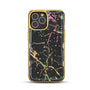 MyBat TUFF Kleer Hybrid Case for Apple iPhone 13 Pro - Black Marbling / Electroplating Gold - MIP13PCSE4TM204-3.jpg