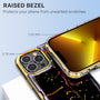 MyBat TUFF Kleer Hybrid Case for Apple iPhone 13 Pro - Black Marbling / Electroplating Gold - MIP13PCSE4TM204-7.jpg