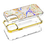 MyBat TUFF Kleer Hybrid Case for Apple iPhone 13 Pro - Pale Yellow Marbling / Electroplating Gold - MIP13PCSE4TM206-6.jpg