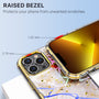 MyBat TUFF Kleer Hybrid Case for Apple iPhone 13 Pro - Pale Yellow Marbling / Electroplating Gold - MIP13PCSE4TM206-7.jpg