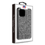 MyBat Encrusted Rhinestones Hybrid Case for Apple iPhone 13 Pro - Electroplated Gun Metal / Iron Gray