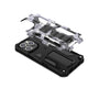 MyBat Sturdy Hybrid Protector Cover (with Stand) for Apple iPhone 13 Pro - Gray Camouflage / Black - MIP13PCSFSSM812-8.jpg