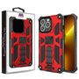 MyBat Sturdy Hybrid Protector Cover (with Stand) for Apple iPhone 13 Pro - Red / Black - MIP13PCSFSSS003-1.jpg