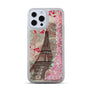 MyBat Quicksand Glitter Hybrid Protector Cover for Apple iPhone 13 Pro - Eiffel Tower & Pink Hearts - MIP13PCSGTMM014-3.jpg