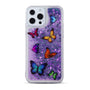 MyBat Glitter Hybrid Protector Cover for Apple iPhone 13 Pro - Butterfly Dancing & Purple Quicksand (Hearts) - MIP13PCSGTMM029-3.jpg