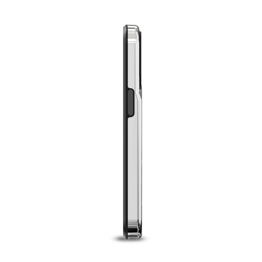MyBat Skullcap Hybrid Protector Cover for Apple iPhone 13 Pro - Silver Plating / Black - MIP13PCSSLCC101-4.jpg