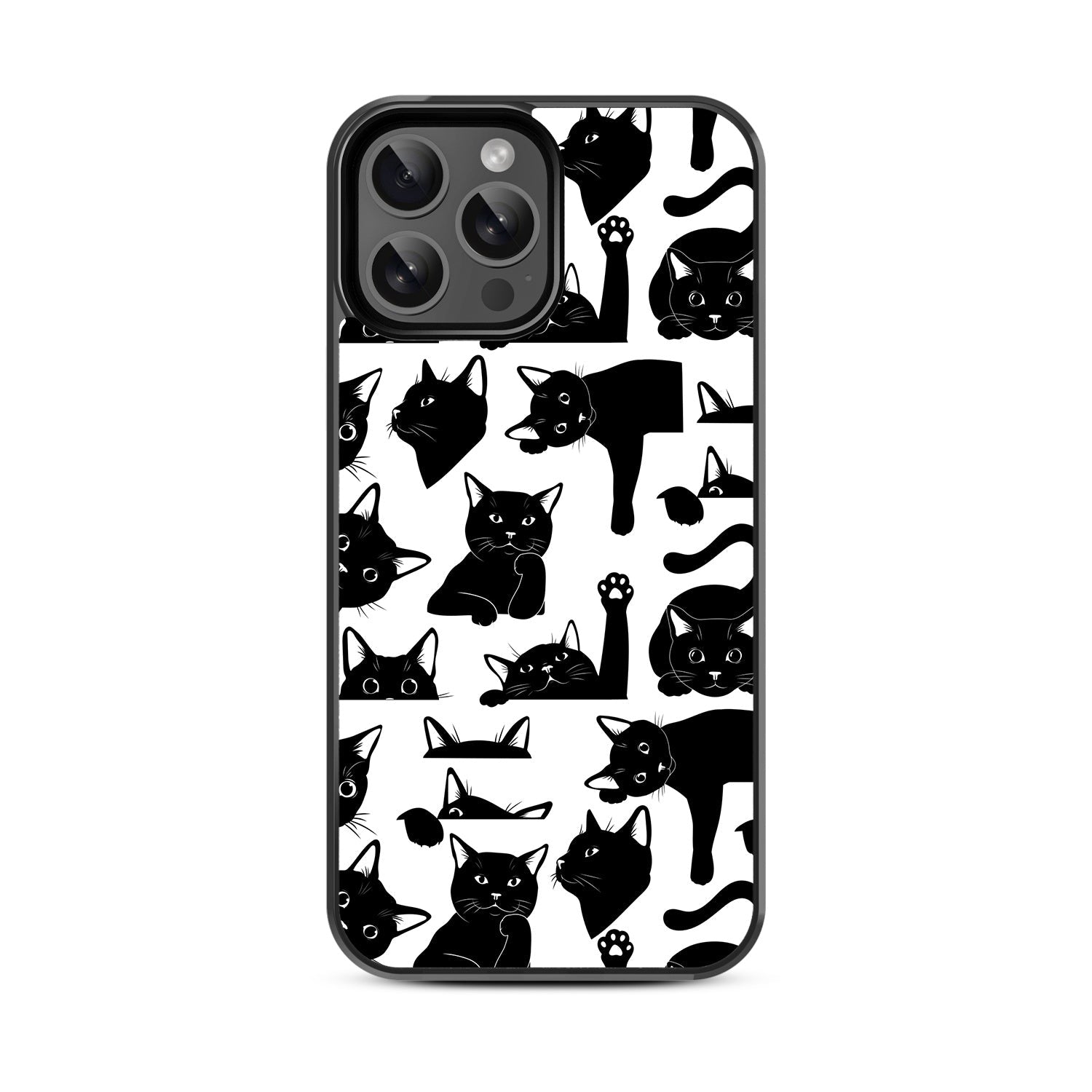 MyBat Design Lab Series Case for Apple iPhone 13 Pro Max (6.7) - Black Cats