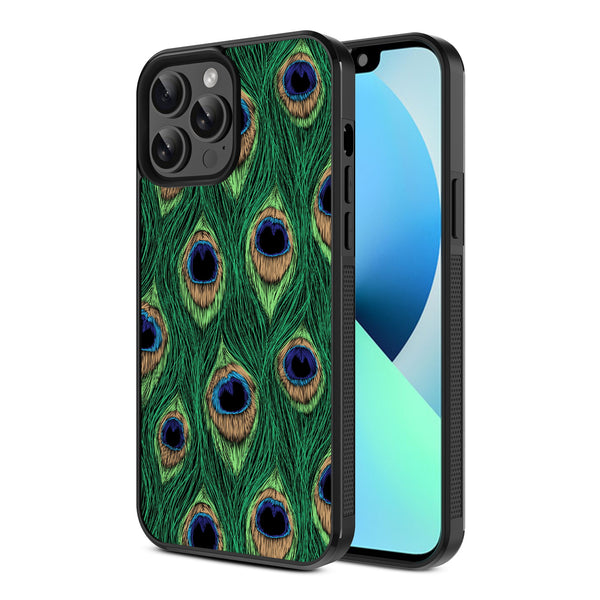 MyBat Design Lab Series Case for Apple iPhone 13 Pro Max (6.7) - Peacock Feathers - MIP13PMCSLESM018-2.jpg