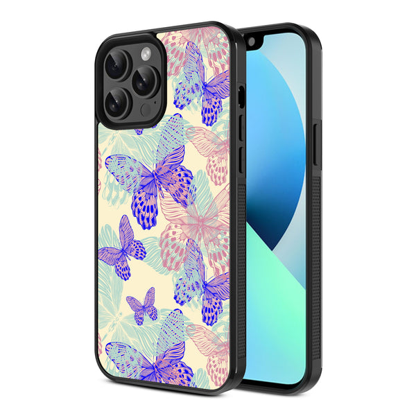 MyBat Design Lab Series Case for Apple iPhone 13 Pro Max (6.7) - Butterflies - MIP13PMCSLESM019-2.jpg
