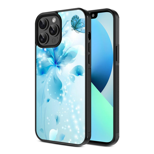 MyBat Design Lab Series Case for Apple iPhone 13 Pro Max (6.7) - Butterfly & Flowers - MIP13PMCSLESM020-2.jpg