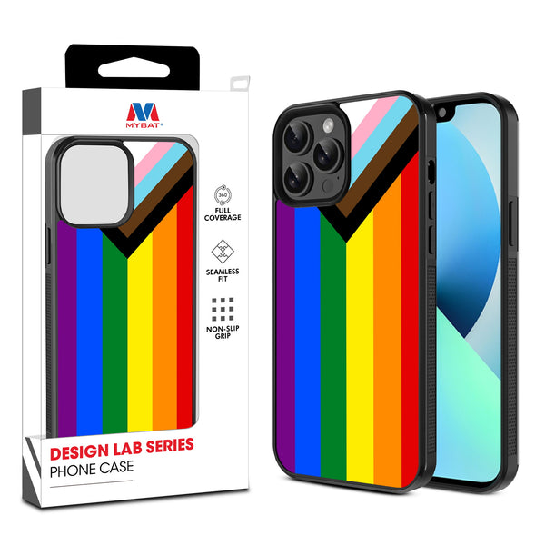 MyBat Design Lab Series Case for Apple iPhone 13 Pro Max (6.7) - LGBTQ+ Flag - MIP13PMCSLESM034-1.jpg
