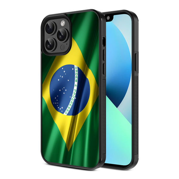 MyBat Design Lab Series Case for Apple iPhone 13 Pro Max (6.7) - Brazilian Flag - MIP13PMCSLESM038-2.jpg