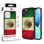 MyBat Design Lab Series Case for Apple iPhone 13 Pro Max (6.7) - Mexican Flag