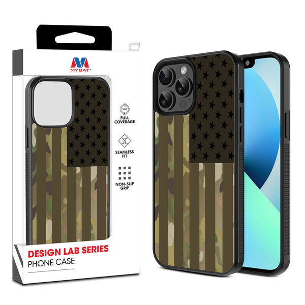 MyBat Design Lab Series Case for Apple iPhone 13 Pro Max (6.7) - Military Camouflage American Flag - MIP13PMCSLESM054-1.jpg