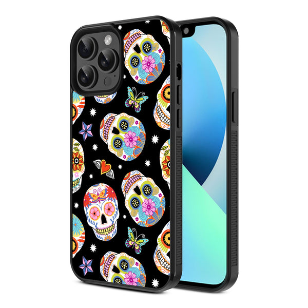 MyBat Design Lab Series Case for Apple iPhone 13 Pro Max (6.7) - Day of the Dead - MIP13PMCSLESM056-2.jpg